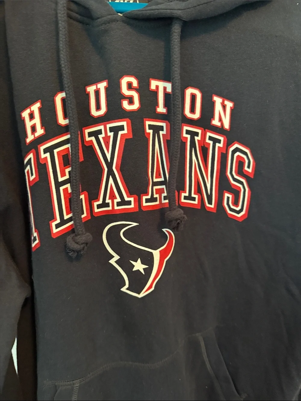 '47 Navy Houston Texans Hoodie Sweatshirt NWT size large NFL